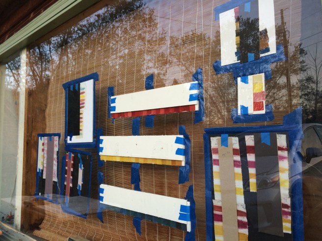 working in the window