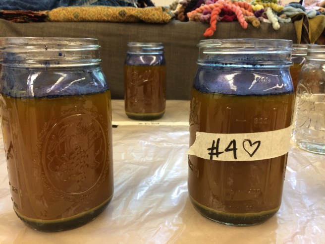 Stock solutions, ready to be added to the vats