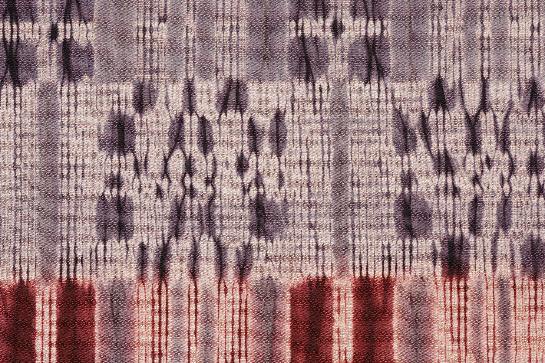 Garden Series: Madder, detail of finished piece